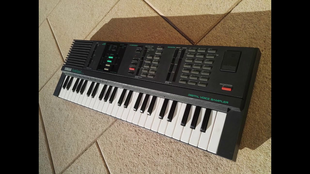 Yamaha VSS-100 Digital Voice Sampler, Keyboard, Vintage, Video