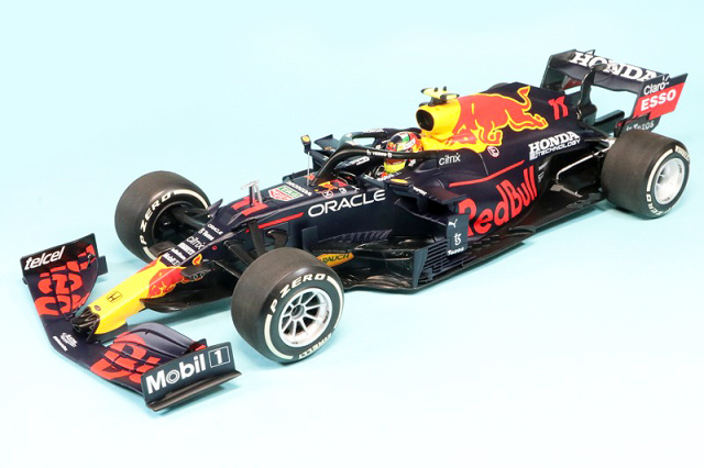 ミニチャンプス 1/18 レッドブル レーシング ホンダ RB16B フランスGP