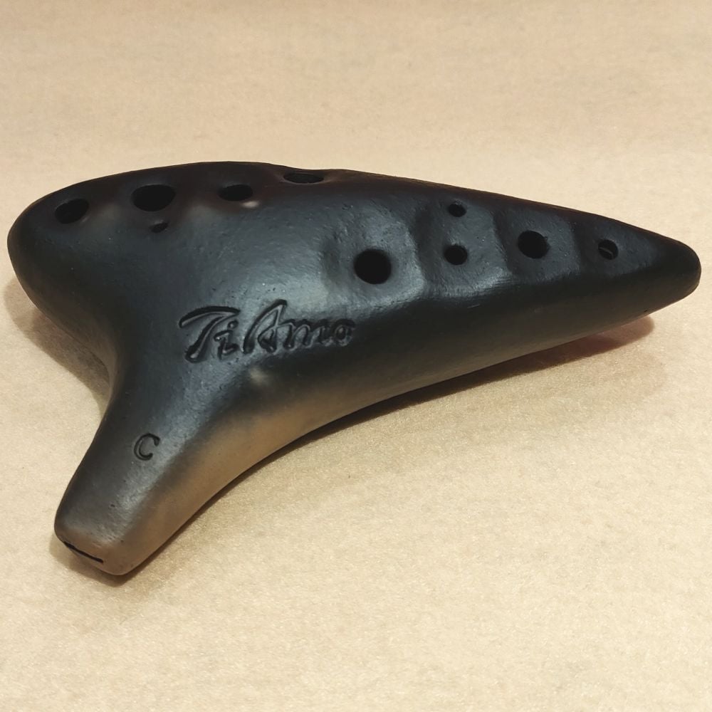 ティアーモ オカリナ アルトC シングル管 スタンダード 黒焼