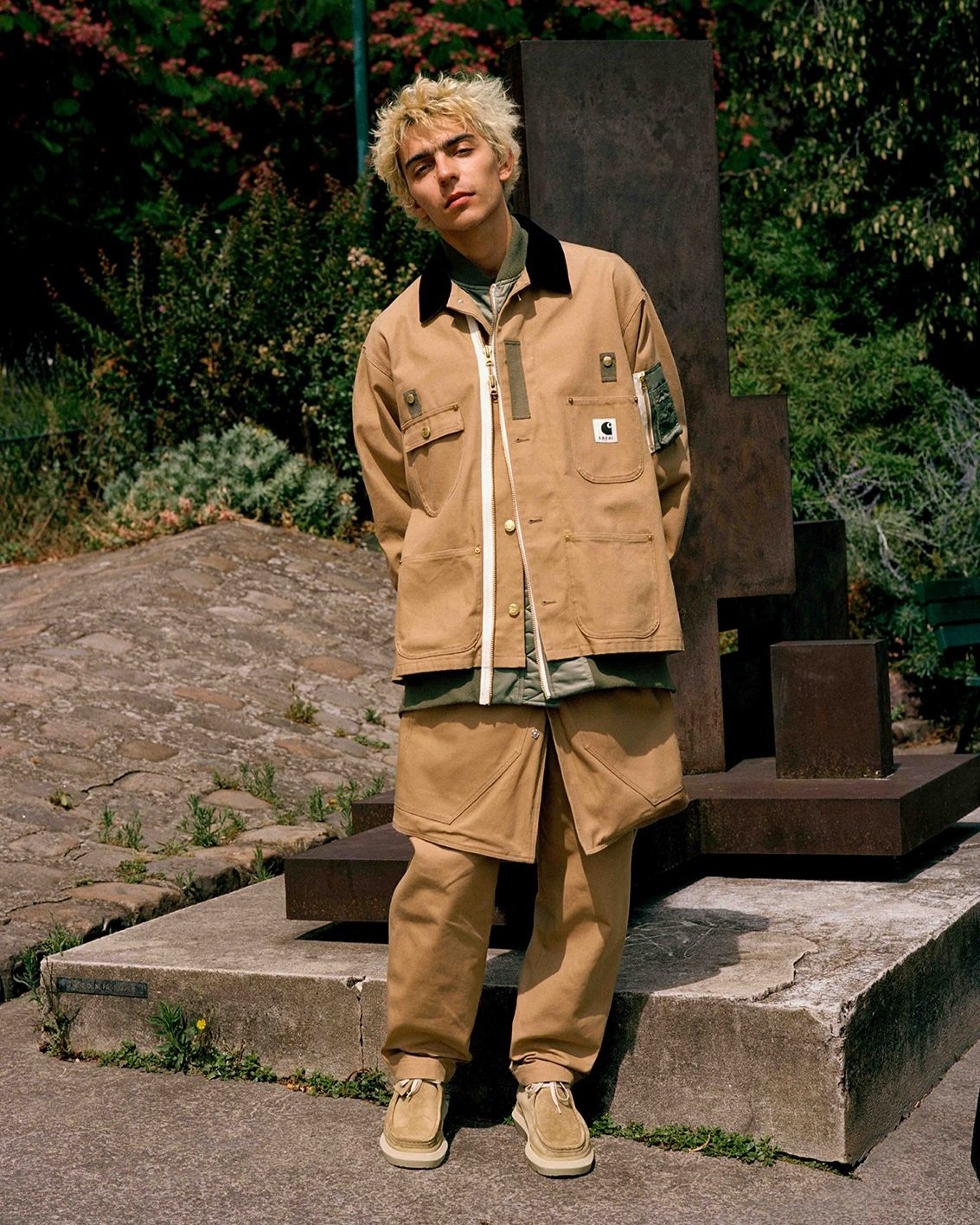 sacai and Carhartt WIP Reveal Autumn/Winter '23 Collaboration in