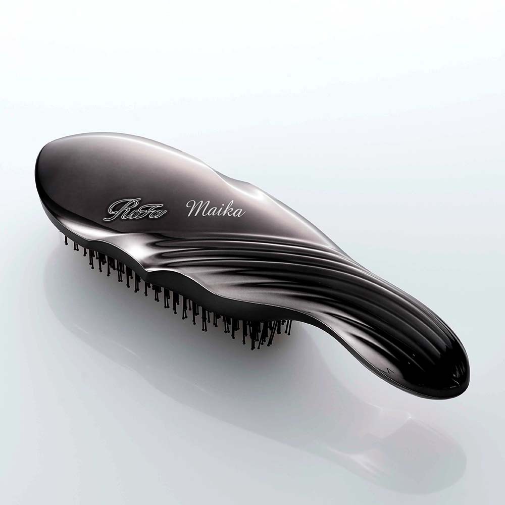 ReFa リファ イオンケアブラシ プレミアム ブラック 名入れ彫刻代込み