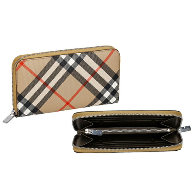 バーバリー 長財布 メンズ ブランド BURBERRY チェック 8091923