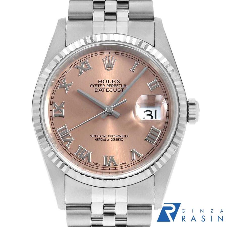 ROLEX（ロレックス） デイトジャスト 16234 ピンク ローマ K番 中古
