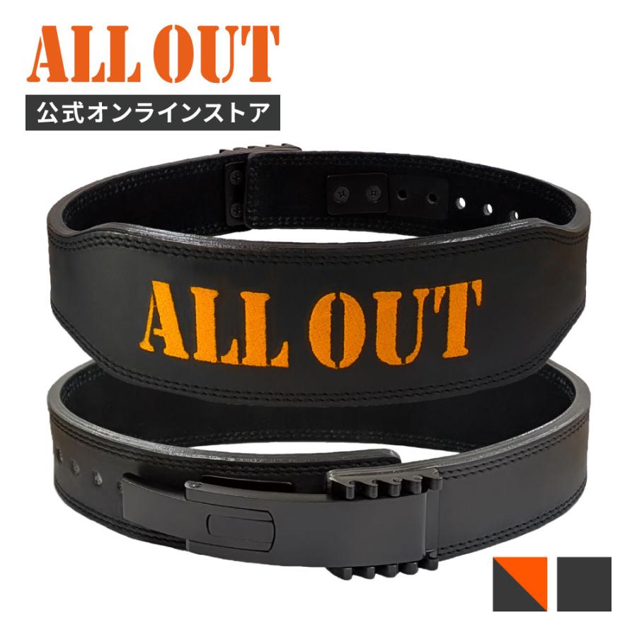 ALL OUT（オールアウト） ALLOUT IFBB PRO監修 レバーアクションベルト