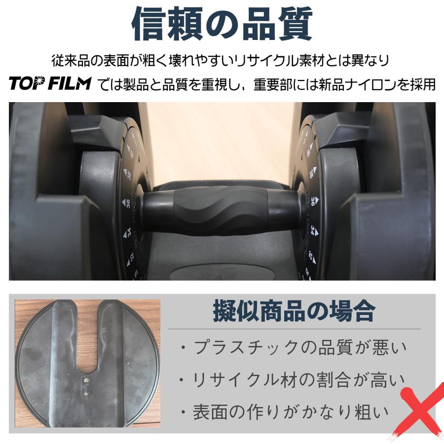 TOP FILM 可変式ダンベル 40kg 2個セット 32kg 36kg ダンベル 可変式 2