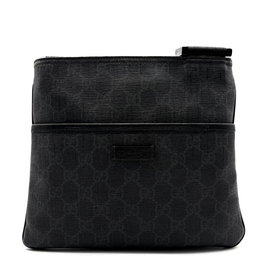 GUCCI グッチ ショルダーバッグ サコッシュ GGスプリーム PVC レザー