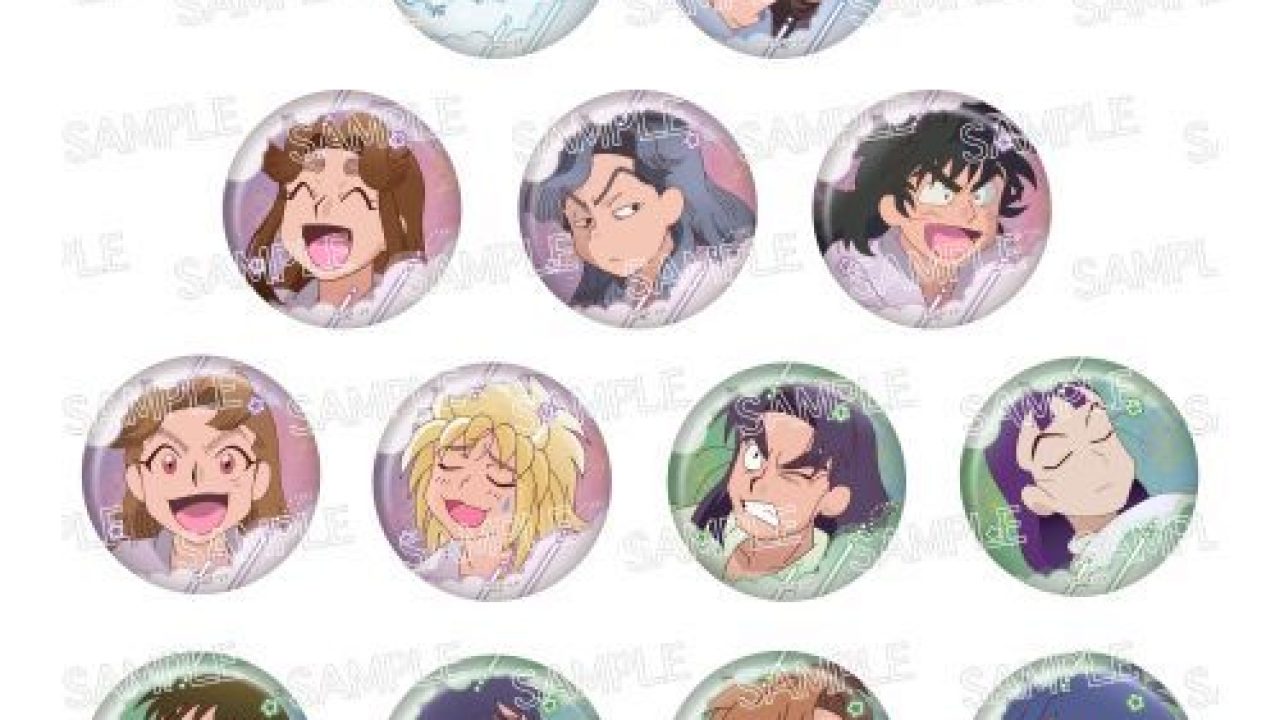 忍たま乱太郎 百面相缶バッジ 寝巻き姿の段 | j-hobby Collection