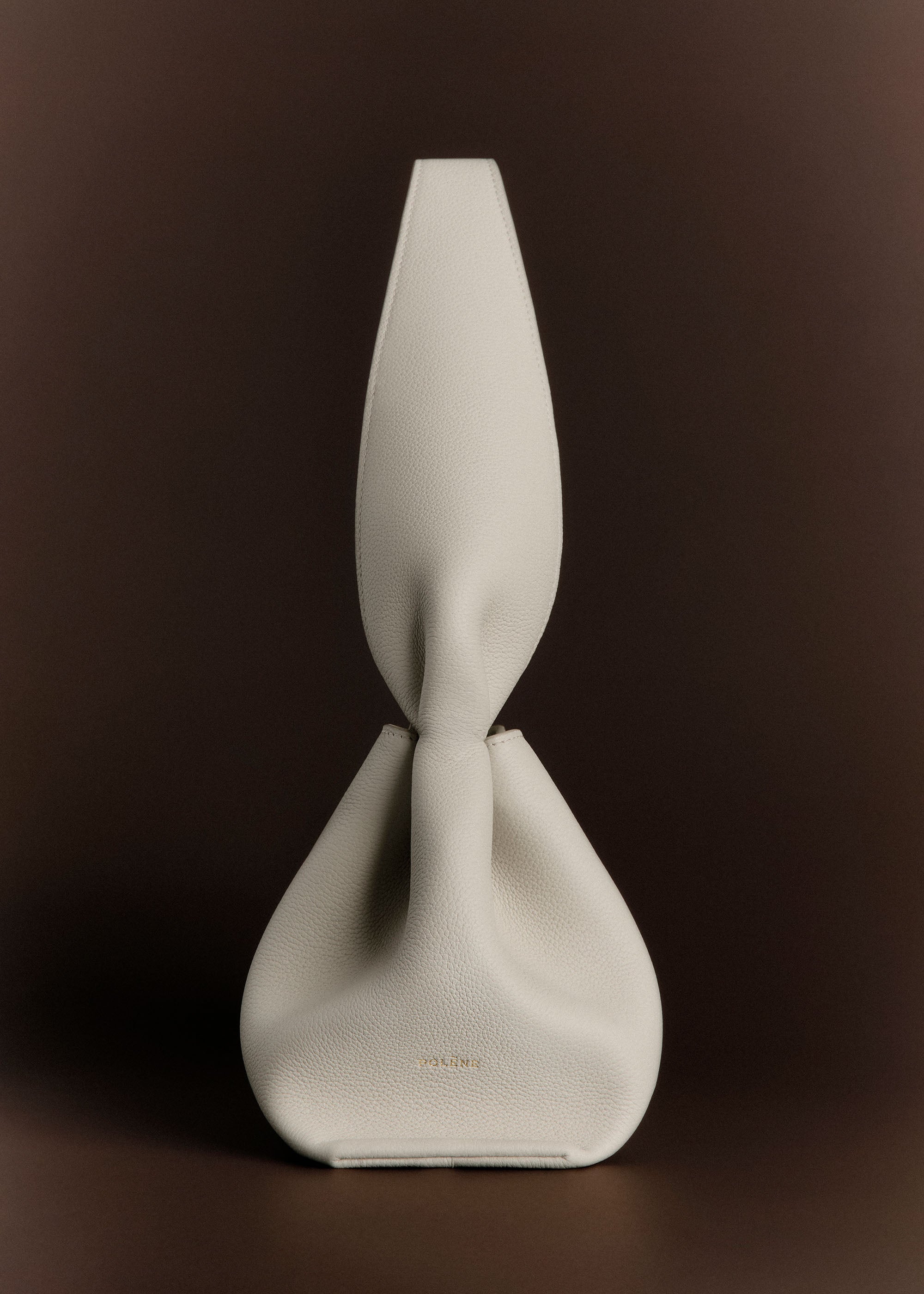 Polène | バッグ - Numéro Neuf East-West - チョーク テクスチャード