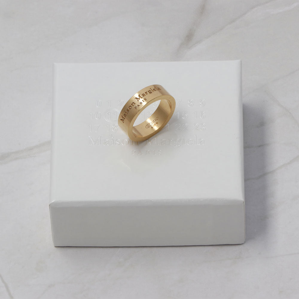 Maison Margiela ロゴリング シルバー925 ミディアム幅 – LE CHIEN