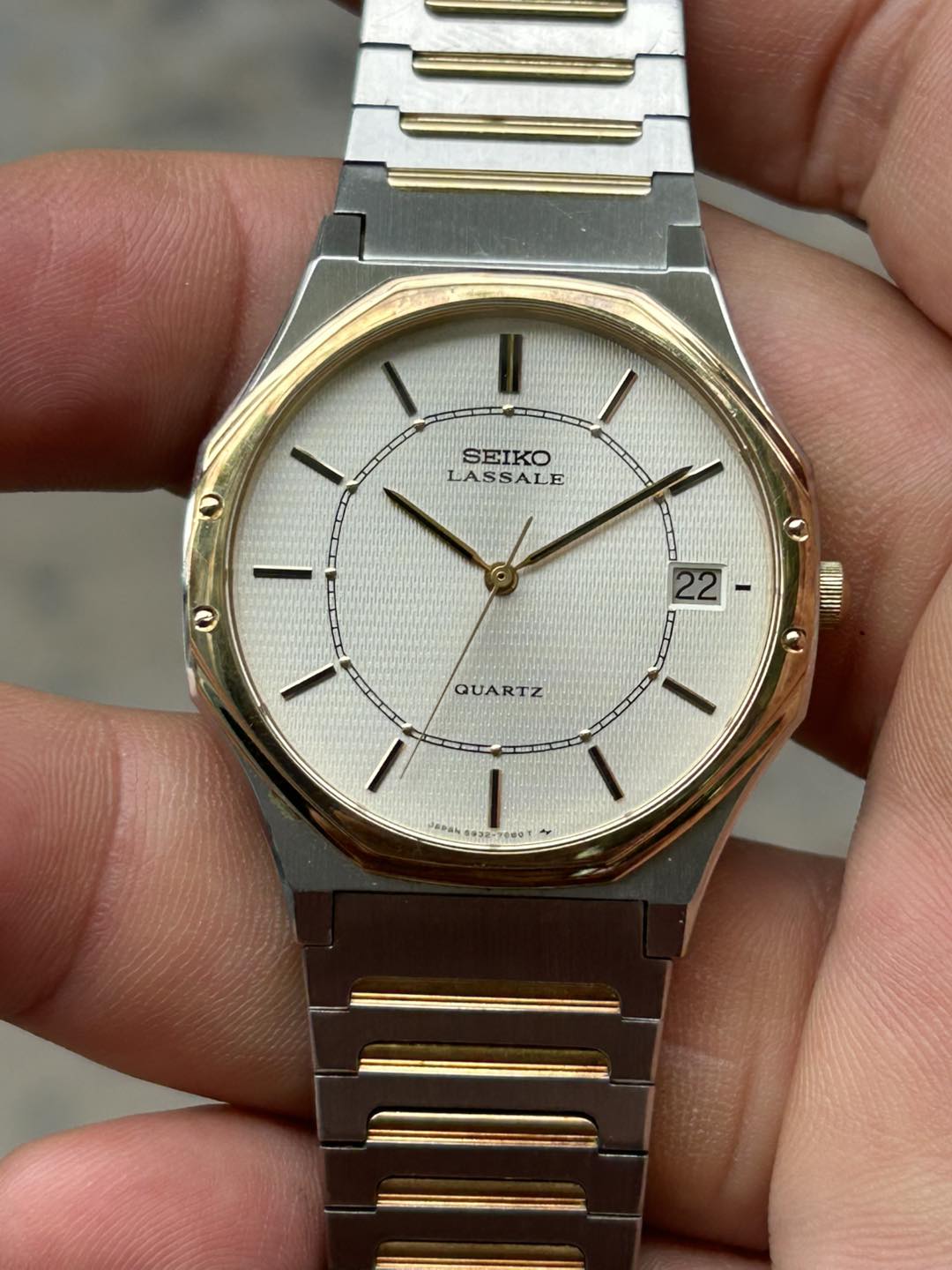 SEIKO Lassale Quartz 5932-7069 MEN'S QUARTZ Watch, case no.170549