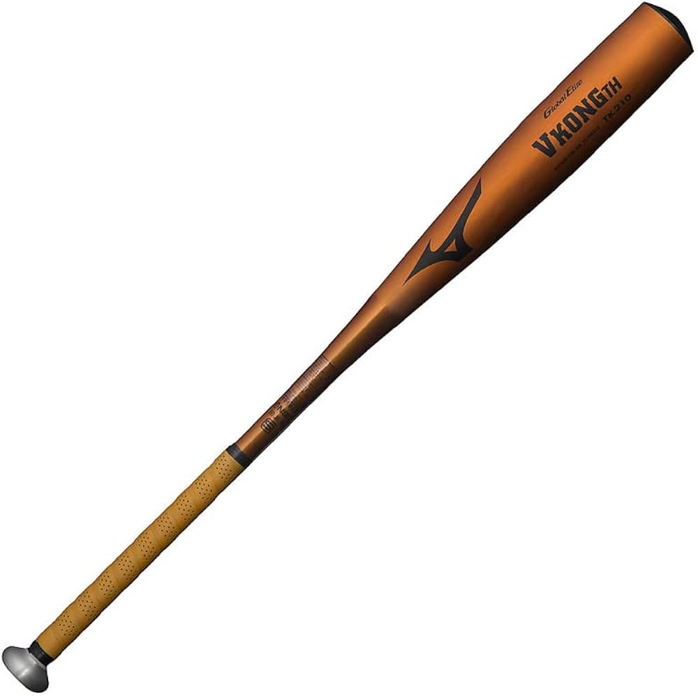 Amazon | (ミズノ) MIZUNO 中学硬式用金属製 VコングTH 50 ゴールド