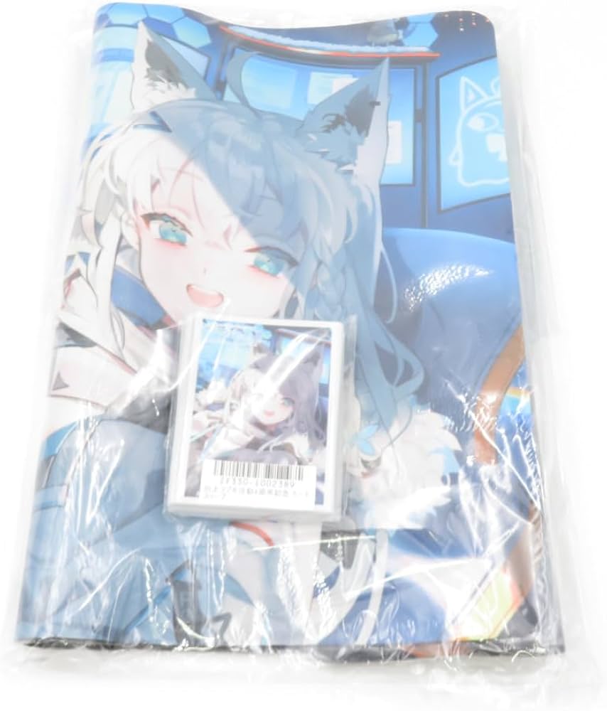 Amazon.co.jp: 白上フブキ 活動4周年記念 ラバーマットampカード