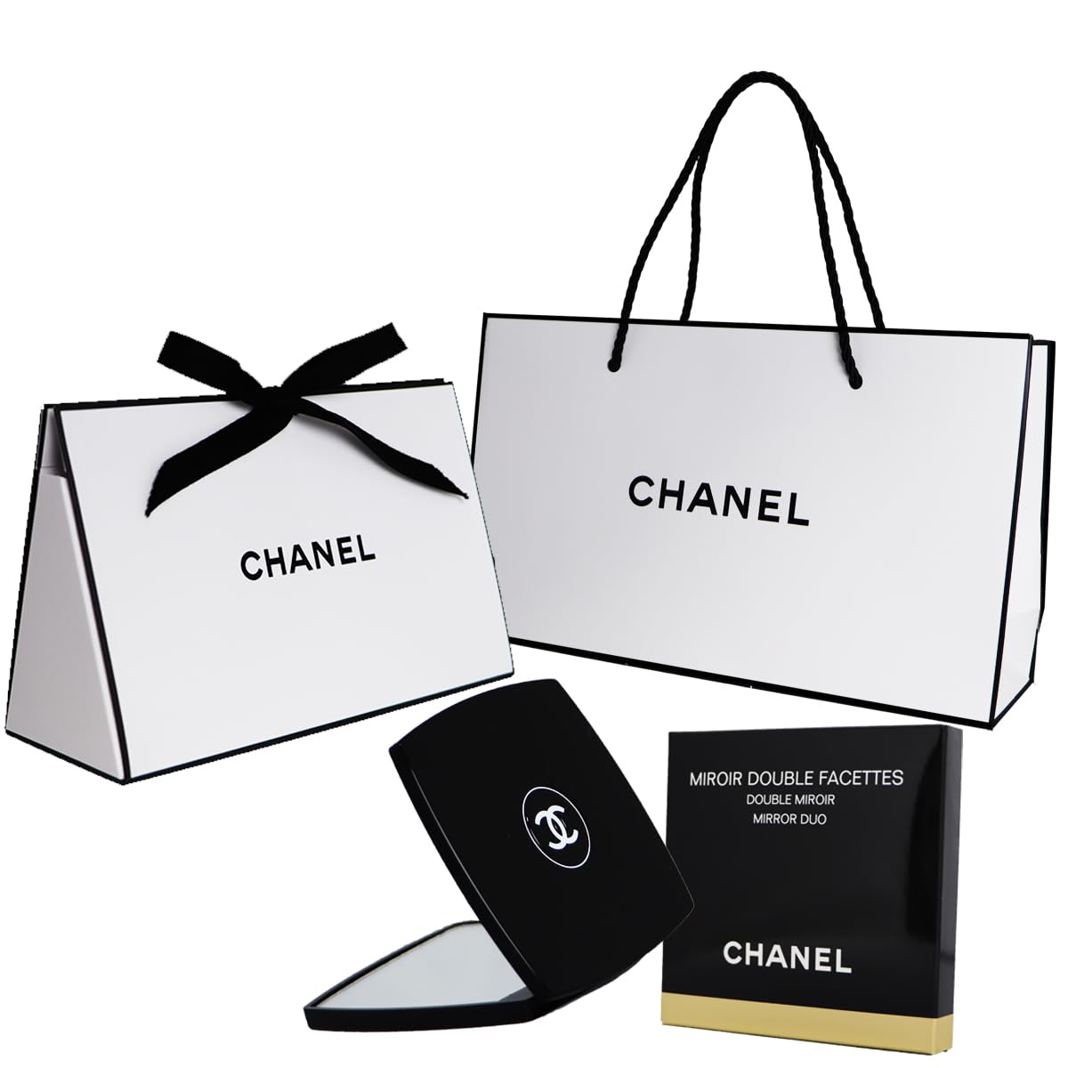 Amazon | [セット品] ギフトラッピング済 CHANEL 国内正規品 ダブル