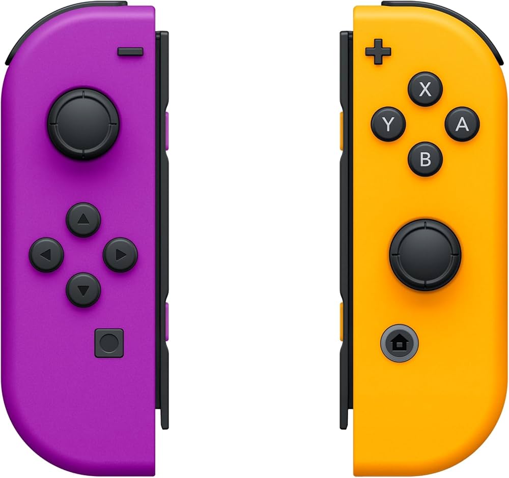Switch - Joy-Con Pair Controller (Neon Purple/Neon Orange