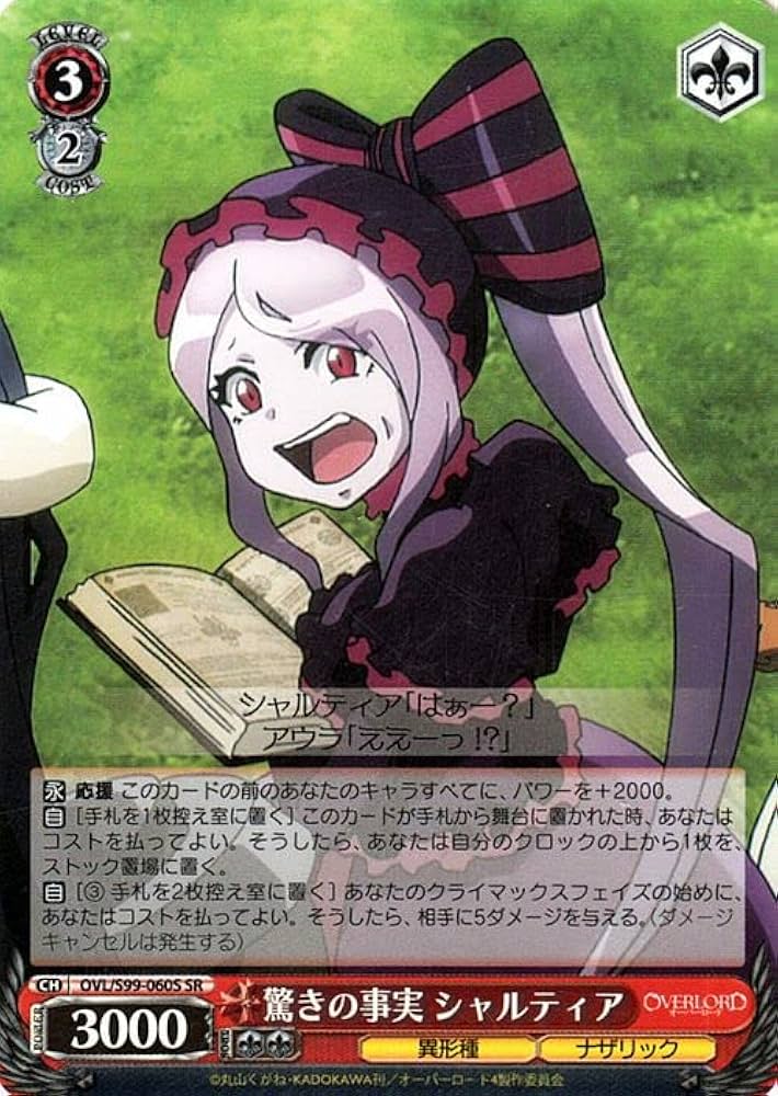 Amazon.co.jp: ヴァイスシュヴァルツ オーバーロード Vol.2 驚きの事実