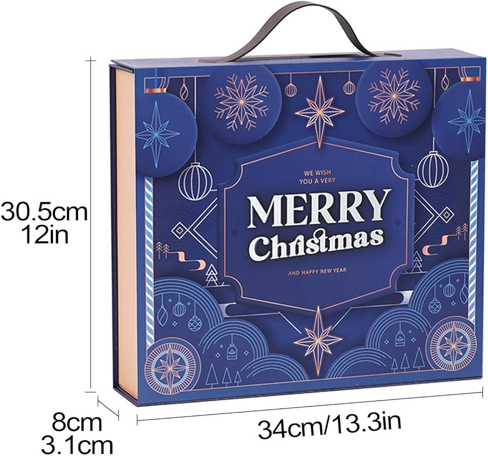 Amazon.co.jp: クリスマスカウントダウンボックス、空のアドベント