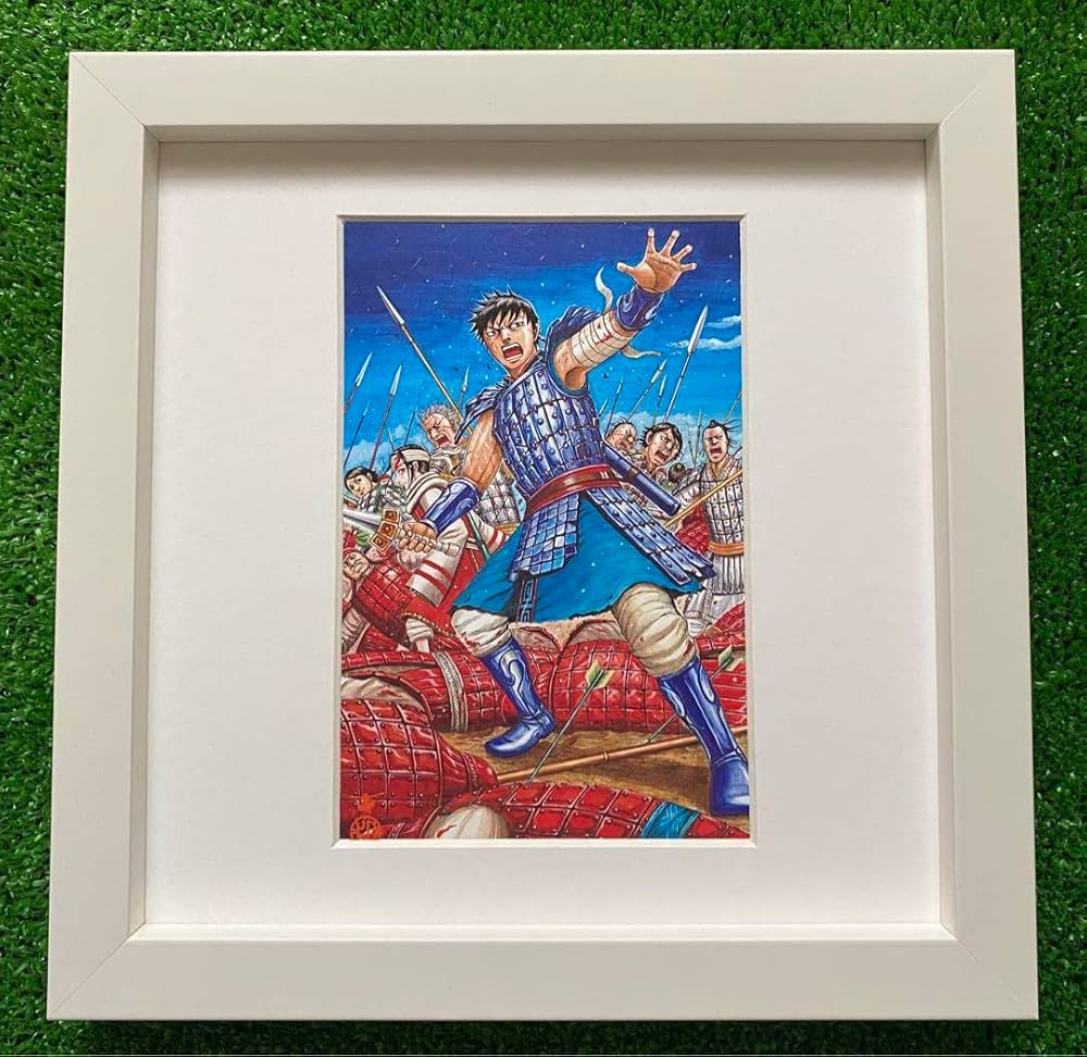 希少 キングダム 週プレヤンジャン 特製 アートボード 当選品 世界で50