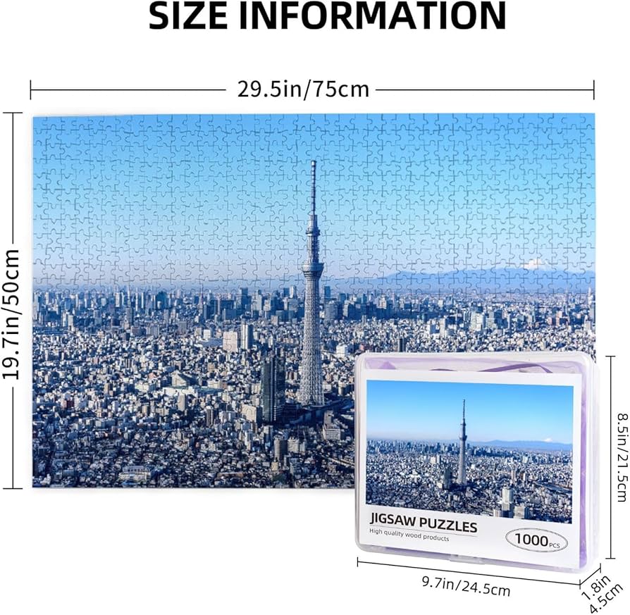 Amazon.co.jp: 東京スカイツリー ジグソーパズル 1000ピース パズル