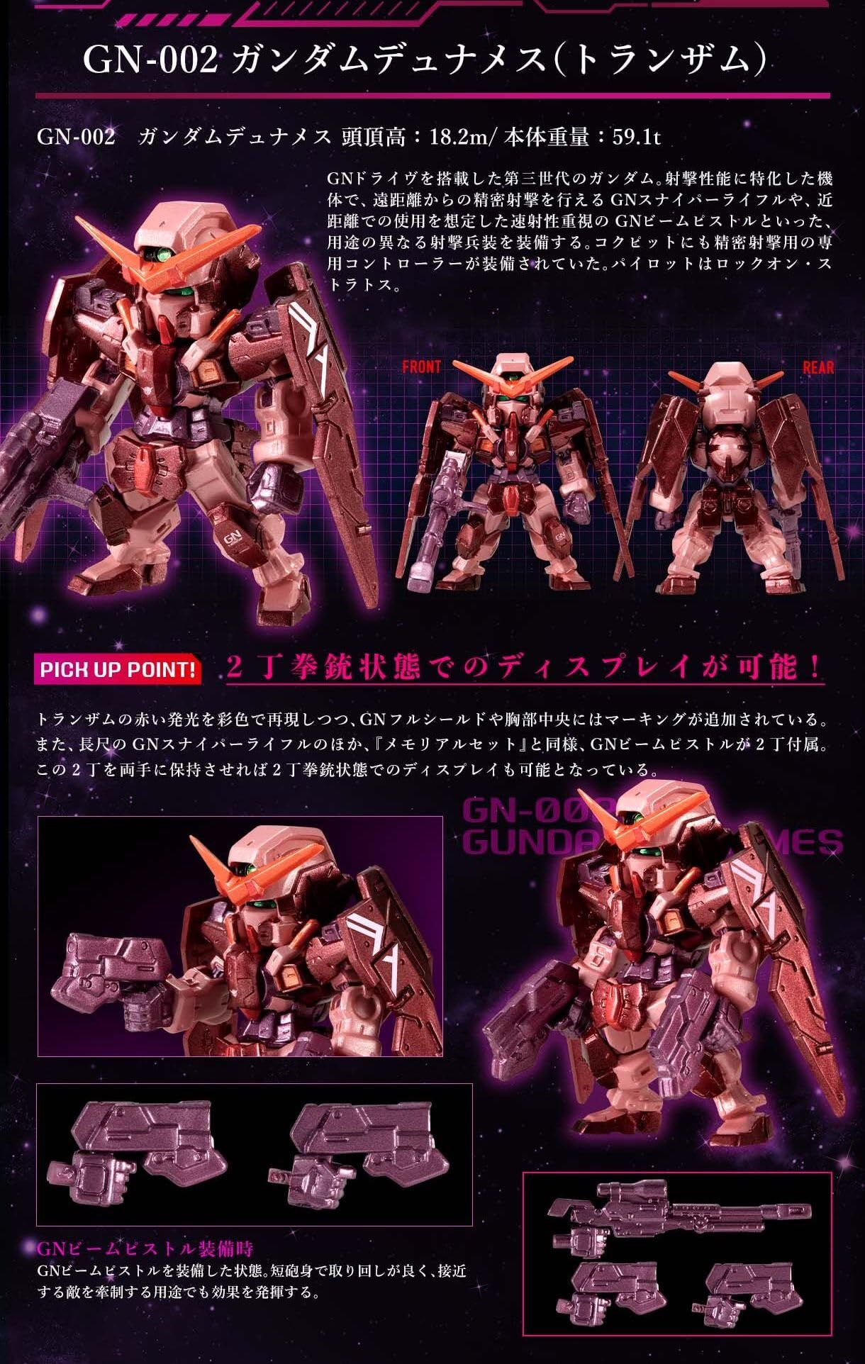 Amazon | FW CONVERGE CORE 「ガンダムエクシア」「ガンダムデュナメス