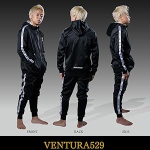 Amazon.co.jp: VENTURAsss K-1 武尊 サウナスーツ トレーニングウェア