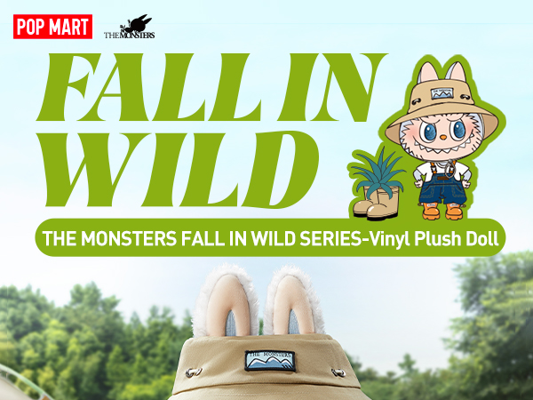 Amazon.com: POP MART The Monsters Fall in Wild Series-Vinyl Plush