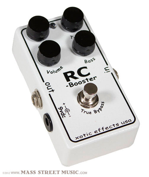 Xotic RC Booster Guitar Boost Pedal | Mass Street Music