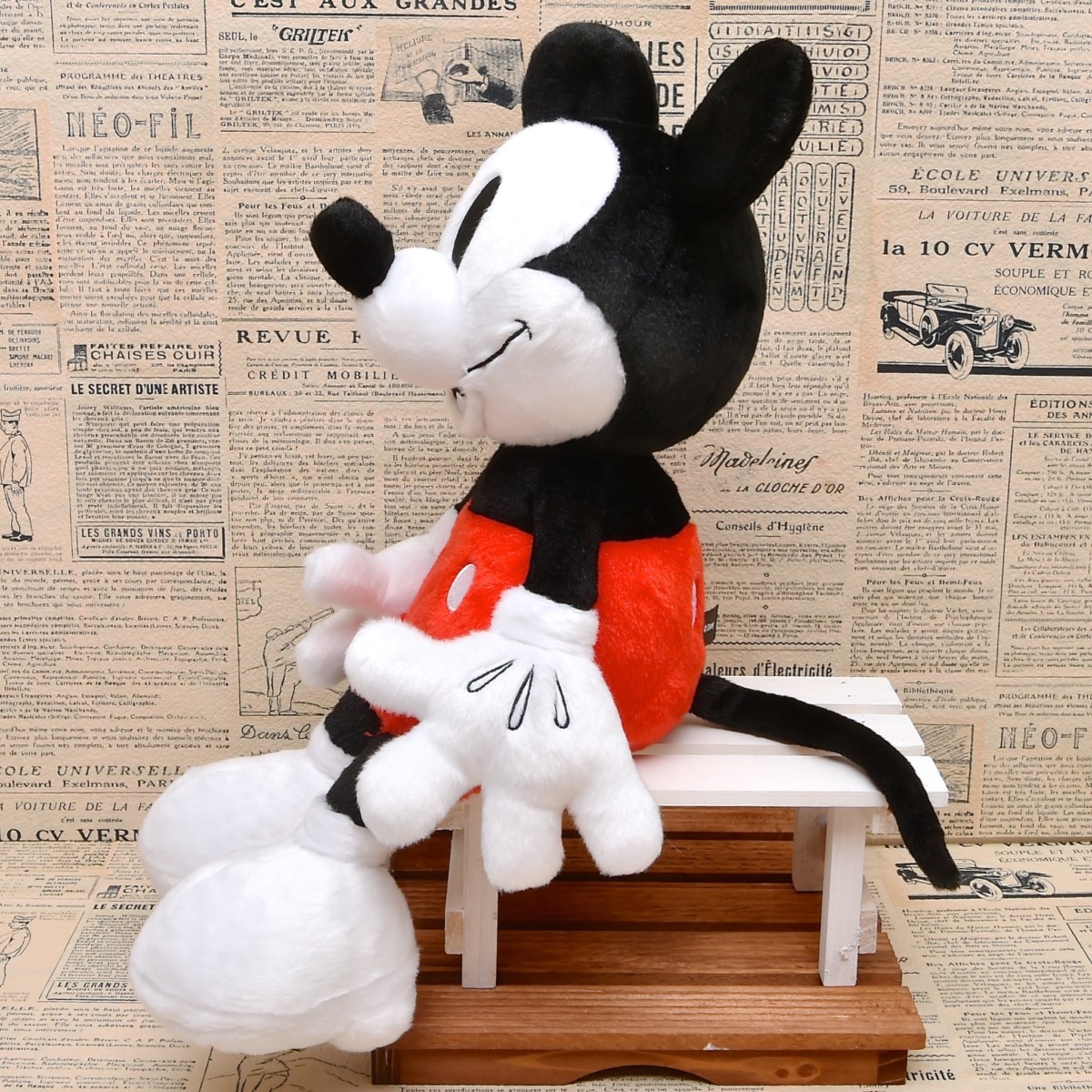 クラシックなぬいぐるみがかわいい！タカラトミーアーツ「ミッキー
