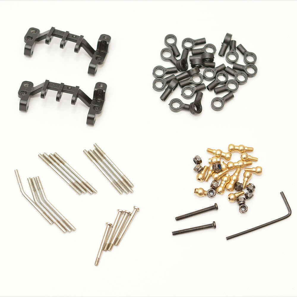 WPL JAPAN Cシリーズ専用ハイリフトメタルリンケージ＆アクスルトラス