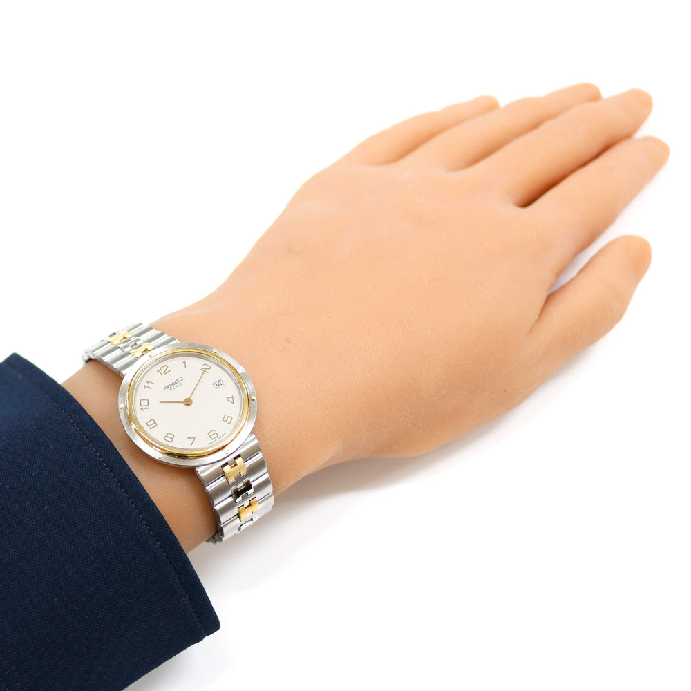 HERMES エルメス オリンピア 腕時計 ステンレススチール クオーツ