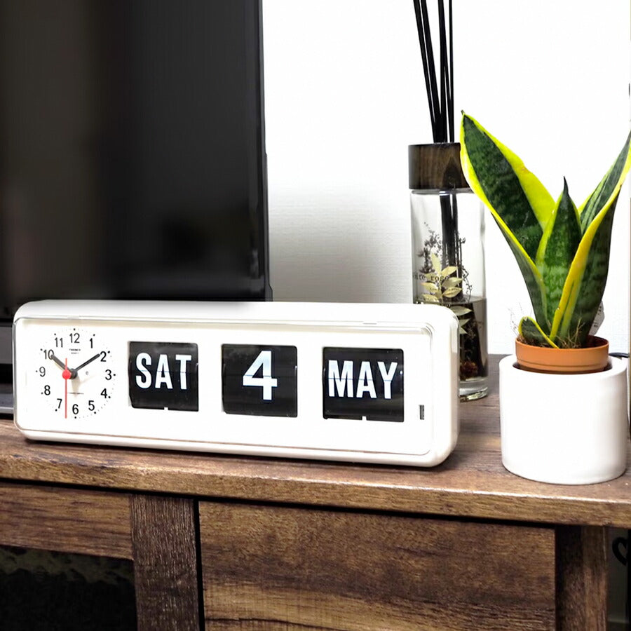 トゥエンコ パタパタ時計 フリップクロック パーペチュアルカレンダー