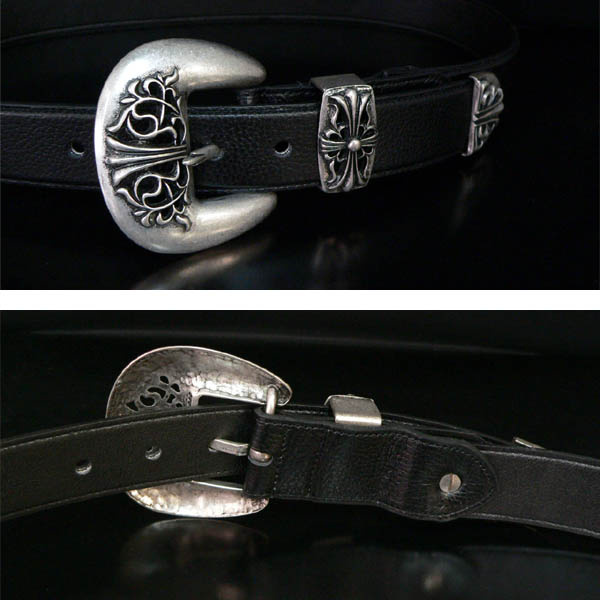 belt1 限定 超激レア バックルベルト レザー黒革調 おしゃれ : スワン