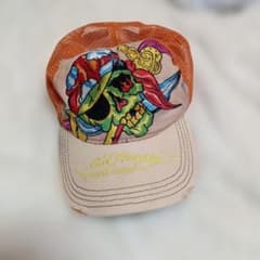 Ed Hardy スカル刺繍トラッカーキャップ - メルカリ