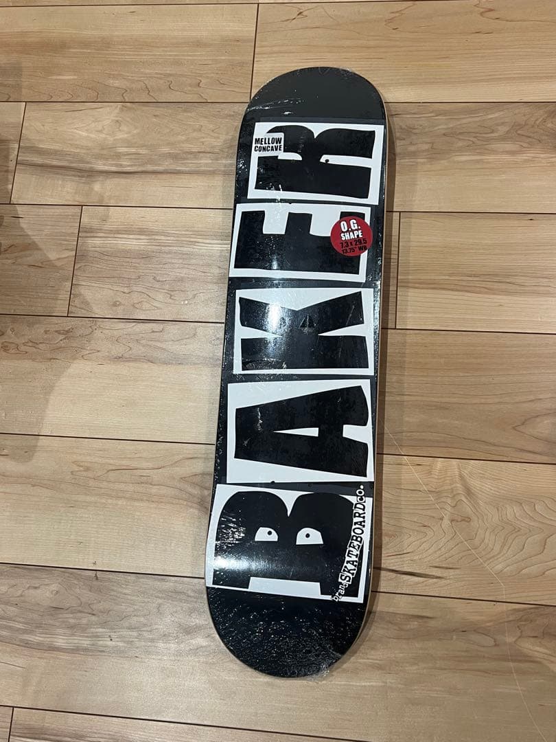 BAKER BRAND LOGO スケートボードデッキ 7.3インチ 新品