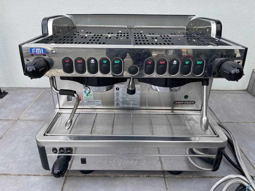 FMI チンバリ LA CIMBALI 業務用 エスプレッソマシン 2連式