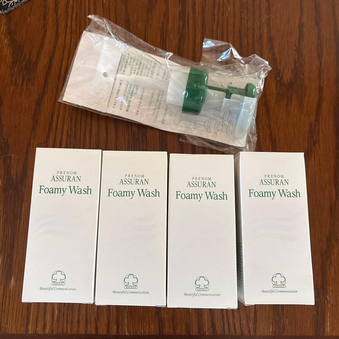 新品未使用 プラノアシュラン フォーミーウォッシュ 180ml