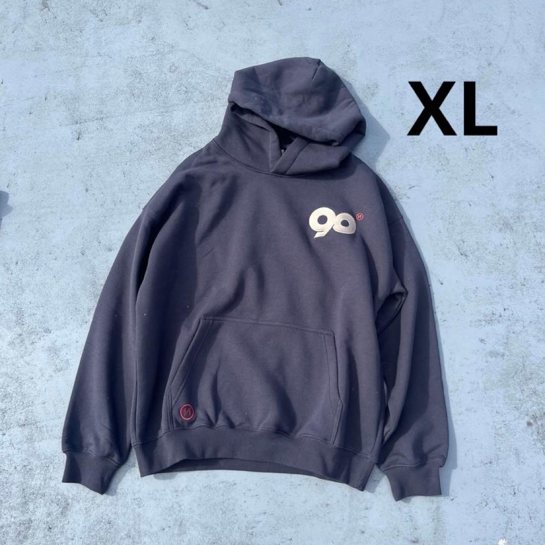 90 Logo Original Hoodie Sweat 　9090 XL