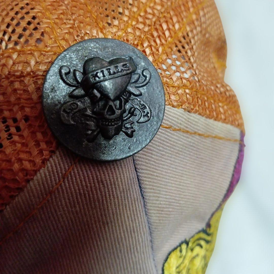 Ed Hardy スカル刺繍トラッカーキャップ - メルカリ