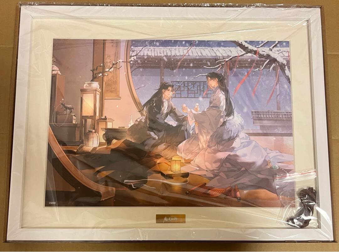 最安値⭐︎ 魔道祖師 狸子 描き下ろし複製原画 結婚ver. 魏無羨 藍忘機