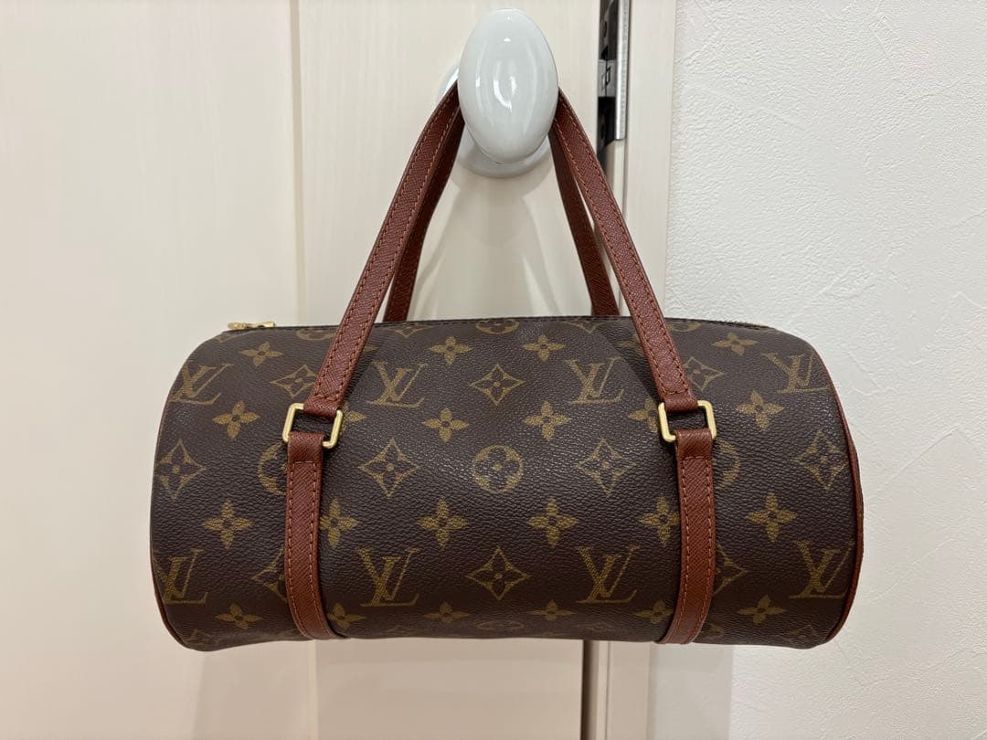 （美品）ルイヴィトン パピヨン 26 モノグラム ハンドバッグ