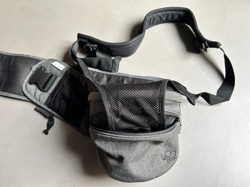 美品・純正ストラップ付 ポルバン　アドバンス　ヒップシート