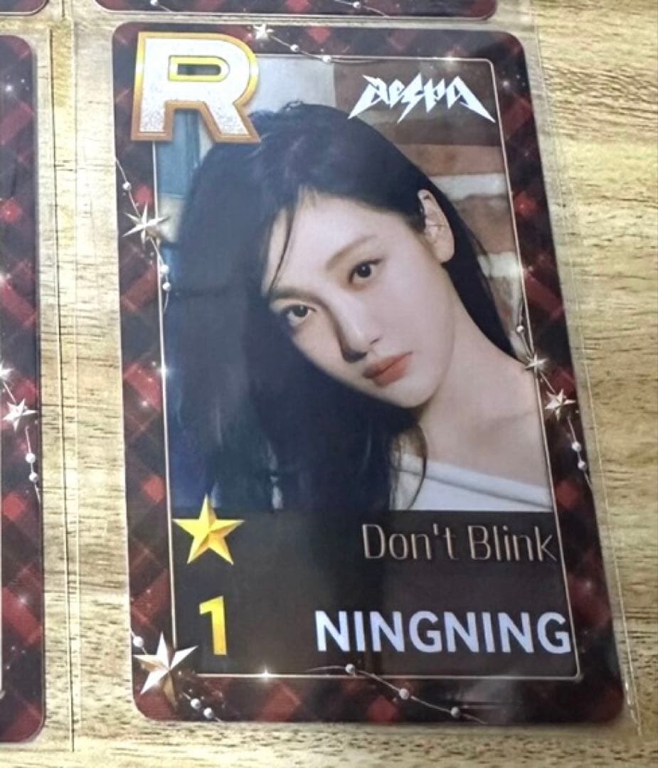 aespa ニンニン STAR+ING クリスマス限定 トレカ C aespa ニンニン PinkChristmas 2023 トレカ - メルカリ