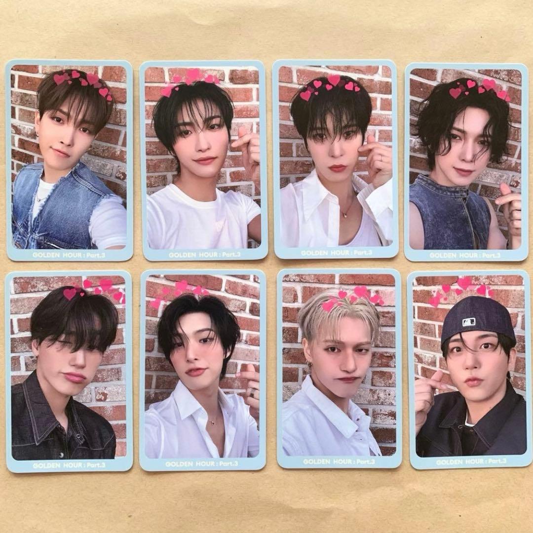 ATEEZ トレカ OT8 GOLDEHN HOUR part3 サノク ミペン