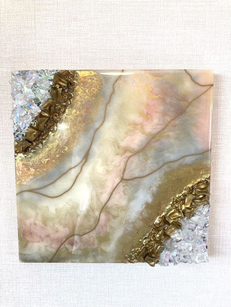 オフシュアボード　レジンアート　大理石風　浄化 レジン 壁掛けアート オフシュアボード 大理石風 その他アート Nirvana