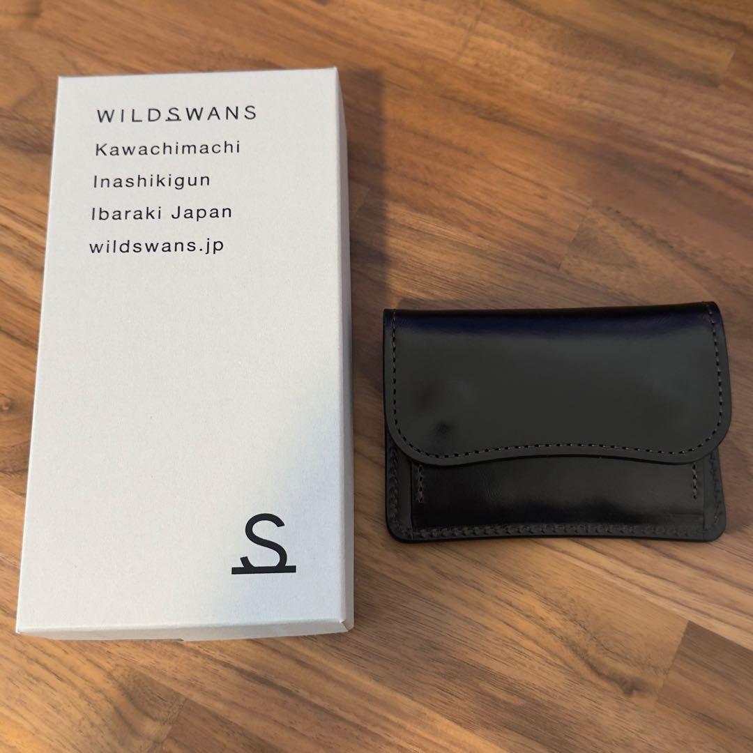 小物 WILDSWANS TONGUE SADDLE PULL UP Black