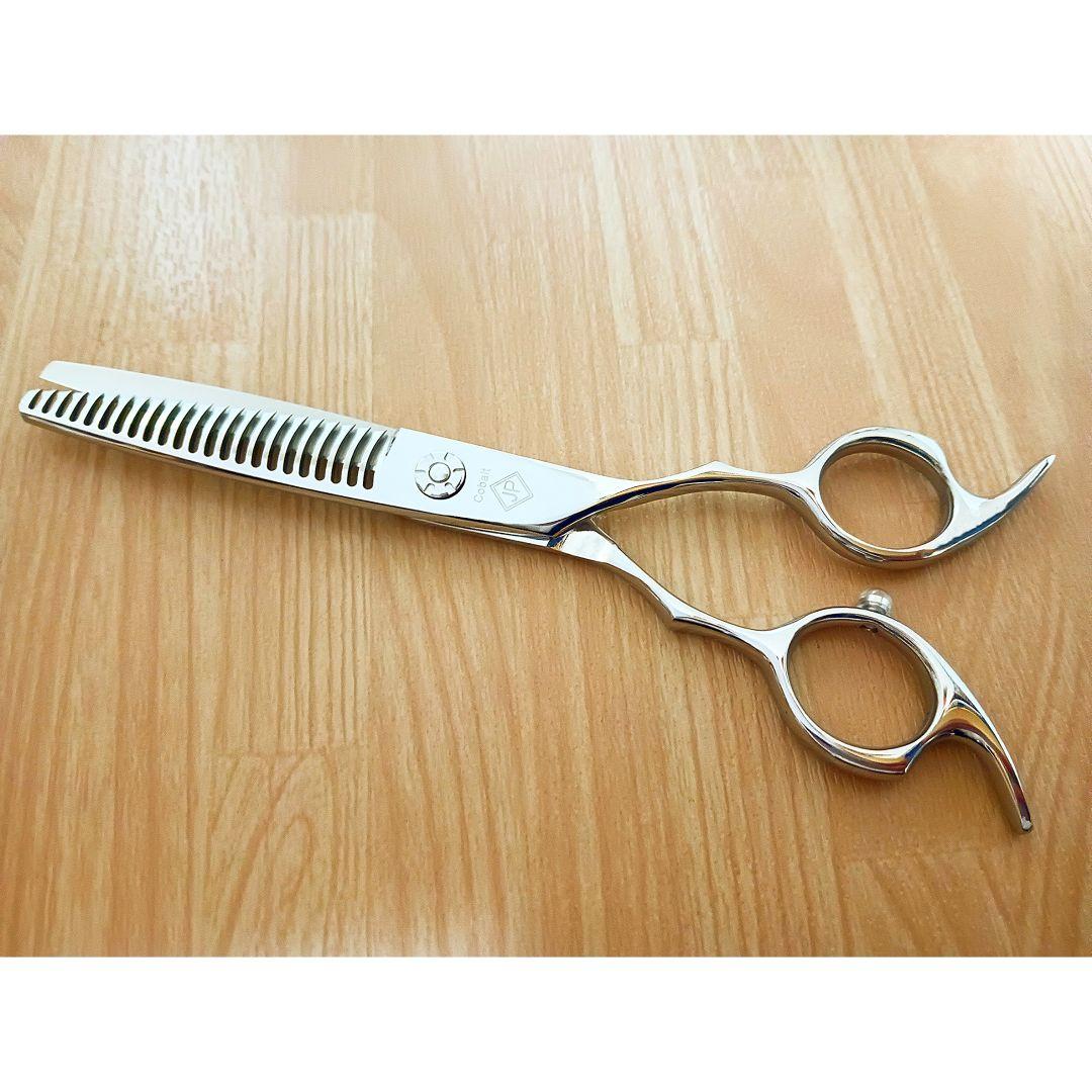 Power◎✨プロ用セニングシザー両面可プロ用ハサミ理美容師＋トリマートリミング わーこのセニング両面使えるの羨ましすぎるにゃん…私も欲しいよぉ