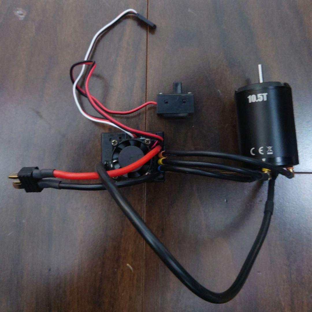 タミヤ ブラシレスモーター TBLE-04SR TBLM-02S 10.5T