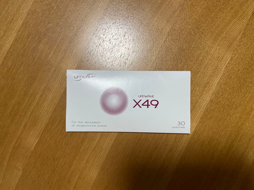健康アクセサリー LIFEWAVE X49 30 PATCHES