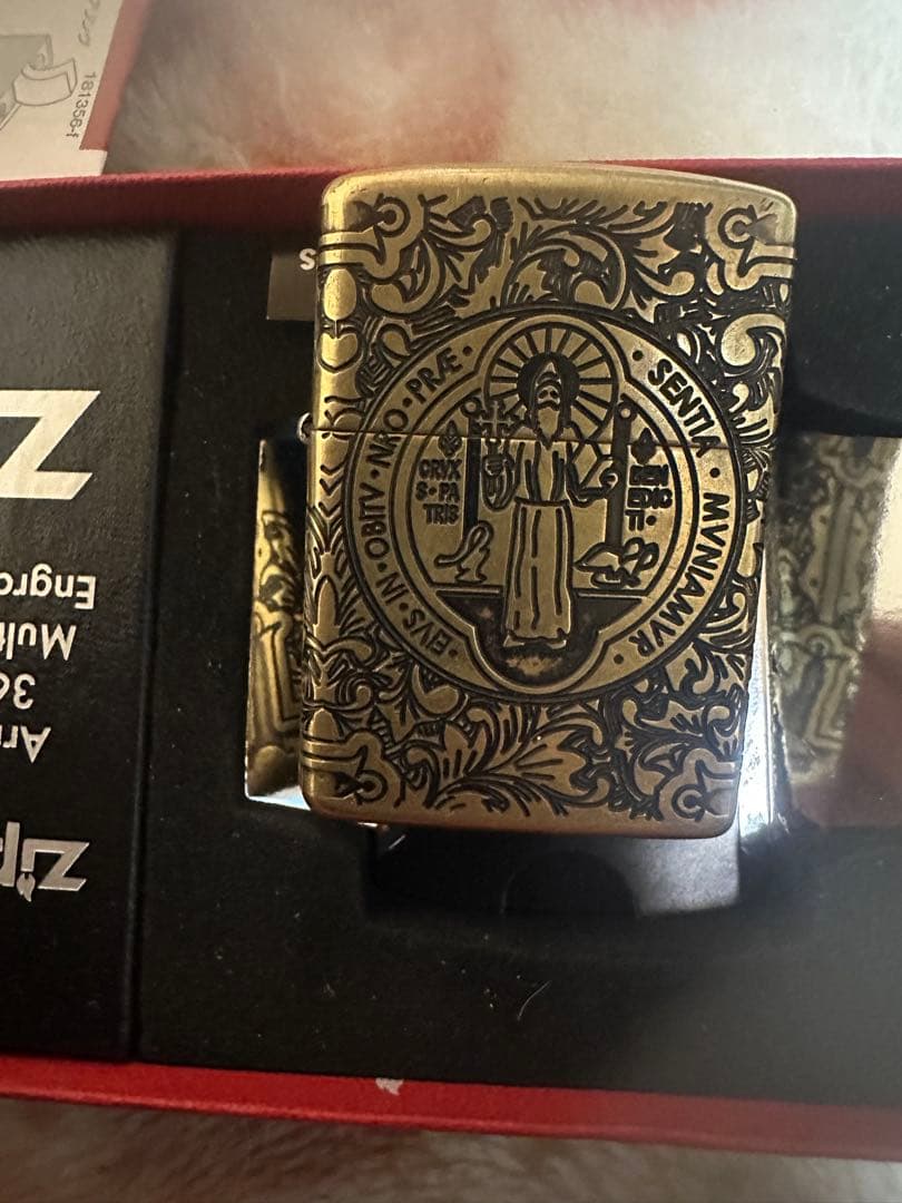 Zippo アーマー コンスタンティン 29719 ジッポ Zippo Windproof Armor St. Benedict Lighter, Constantine, 29719 New