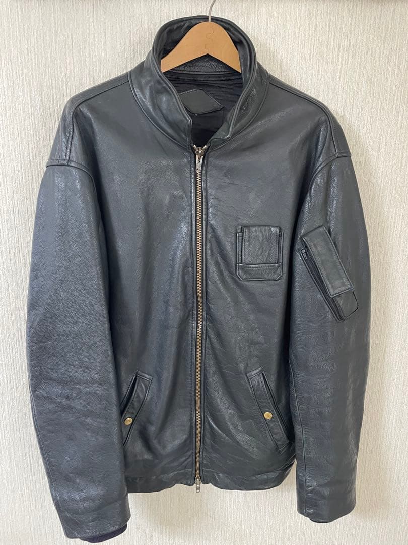 フランス軍　パイロットレザージャケット　民生品