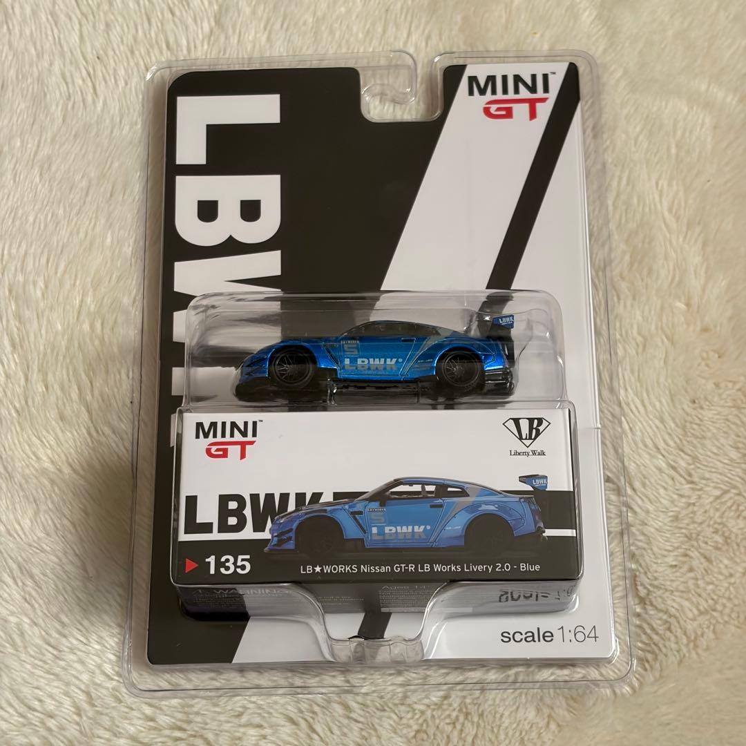 ミニカー LBWK GT-R Works Livery 2.0 / Blue